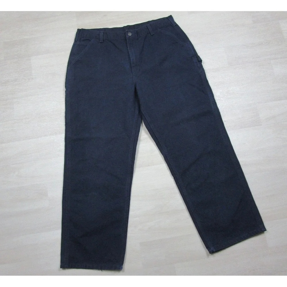 Carhartt‎ Duck Canvas Work Pants (36x29.5) Loose Original Fit #B11 Carpenter